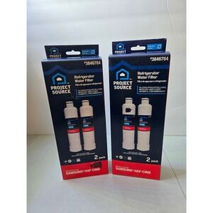 Project Source‎ Refrigerator Water Filter 2 Packs of 2 Model 3846784 Samsung